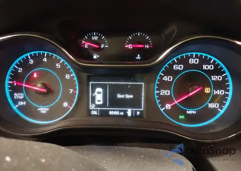 2017 Chevrolet Cruze Lt Auto z USA, uszkodzony, nr VIN 1G1BE5SM5H7106057